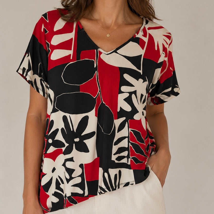 BLUSA ASSIMÉTRICA