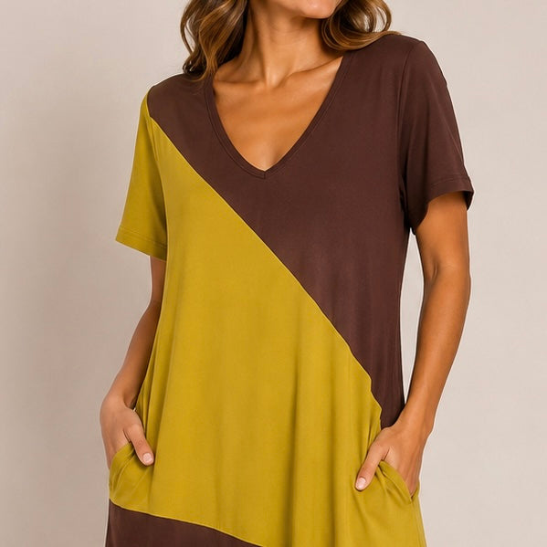 VESTIDO MALHA FRIA COM MANGA