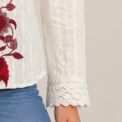 CAMISA ORIENTAL ROMÂNTCA