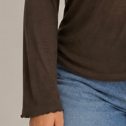 CAMISOLA BÁSICA MANGA COMPRIDA