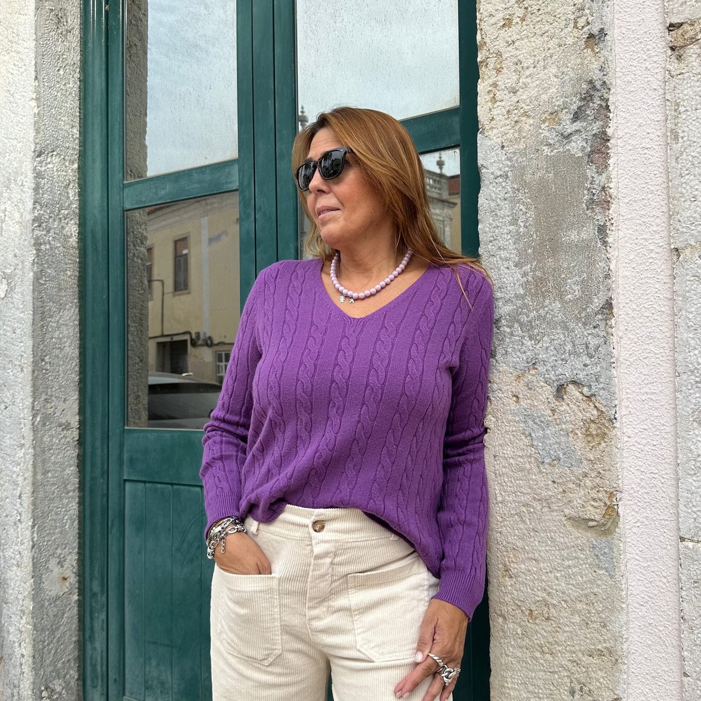 CAMISOLA DE MALHA COM TORCIDOS