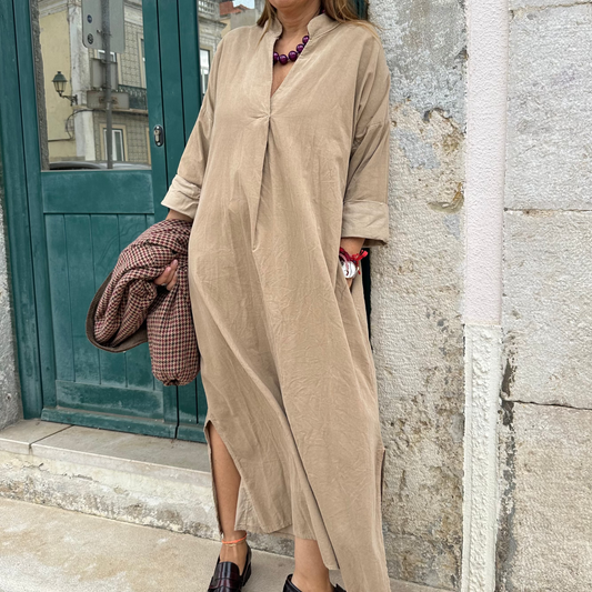 VESTIDO DE BOMBAZINA