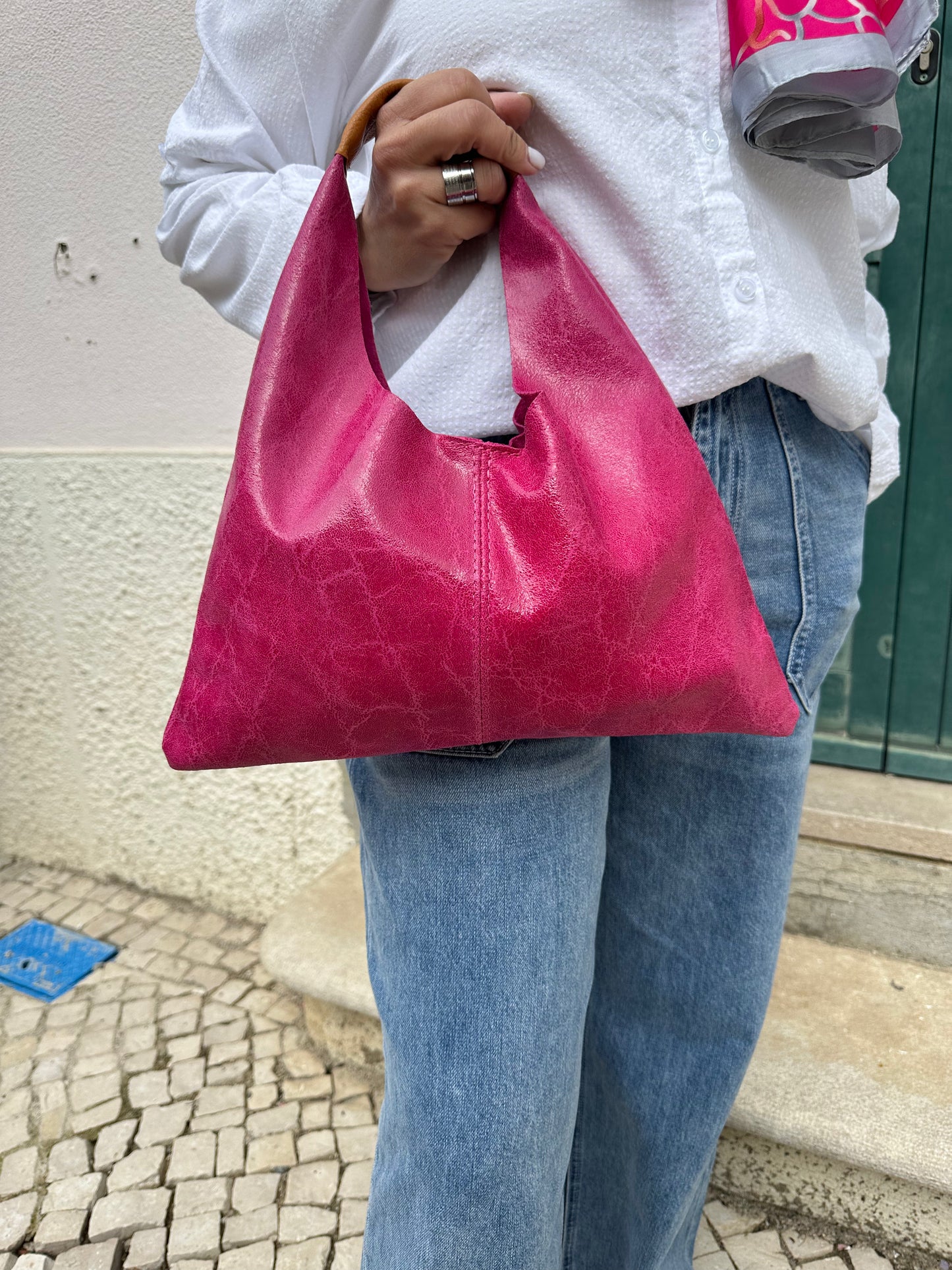 MALA DE PELE HOBO P
