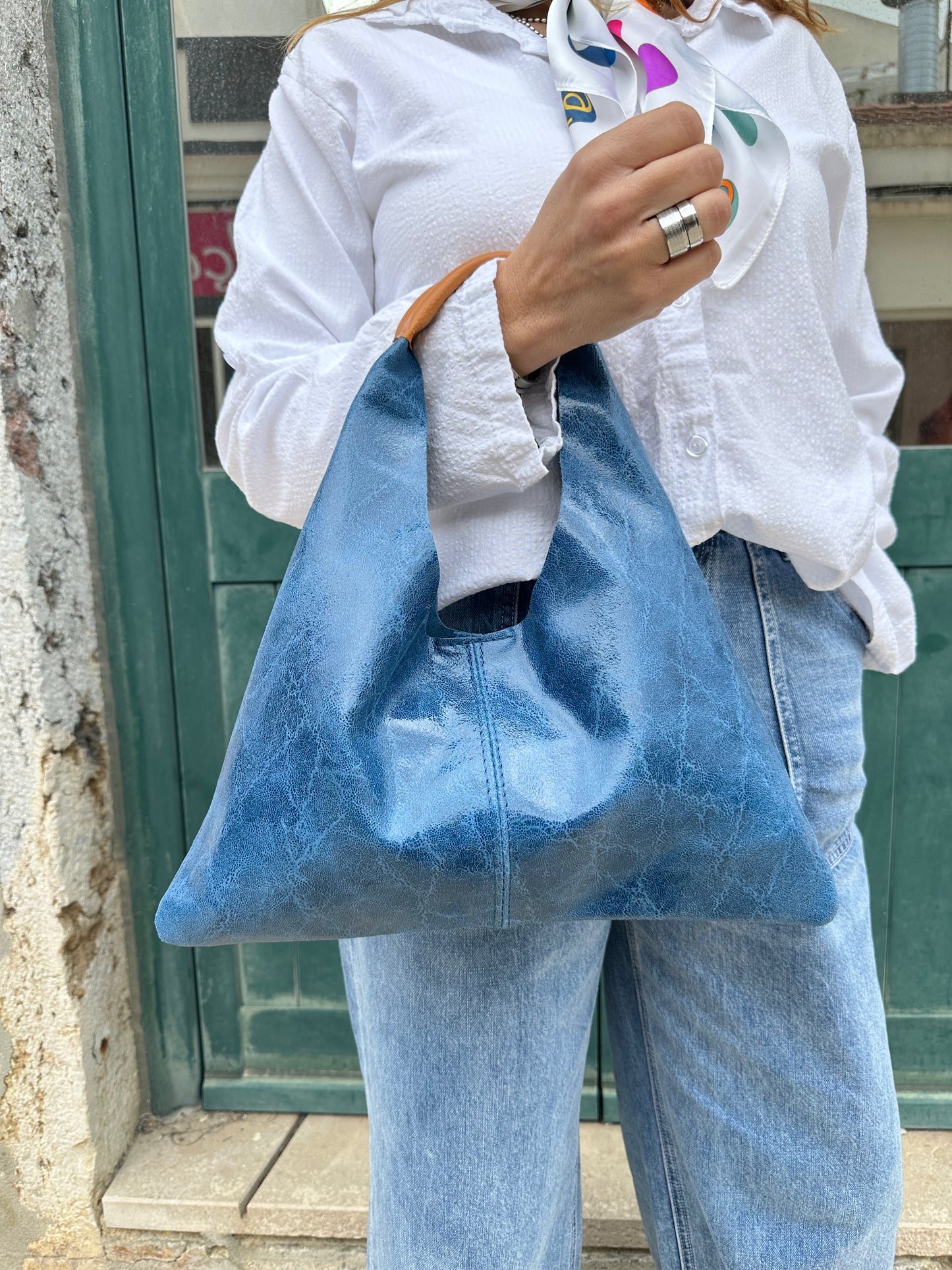 MALA DE PELE HOBO P