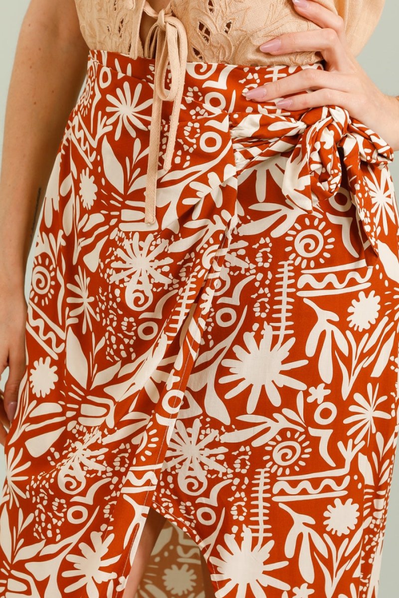 SAIA PÁREO MIDI - Pé Calçado