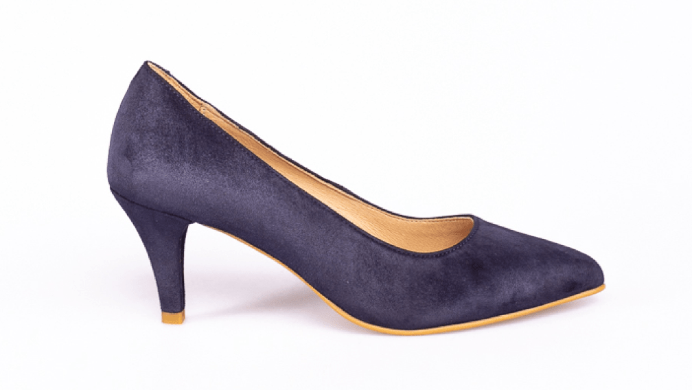 STILETTO CAMURÇA - Pé Calçado