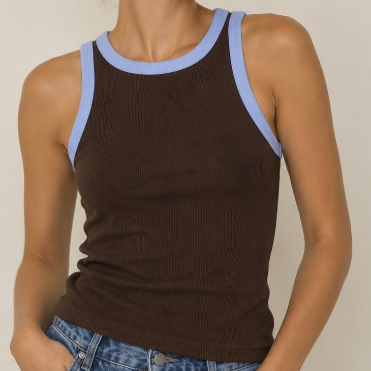 CAMISOLA DE CAVAS BICOLOR