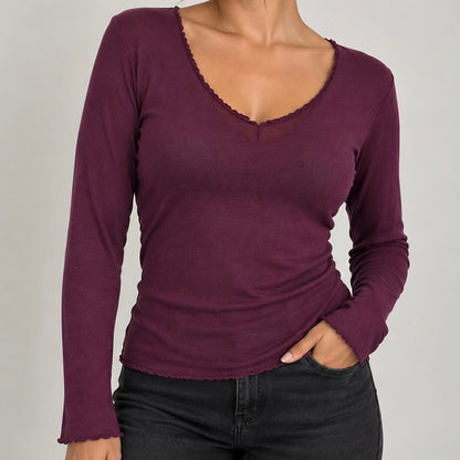 CAMISOLA BÁSICA MANGA COMPRIDA