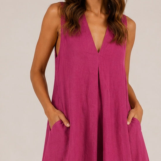 VESTIDO DE LINHO