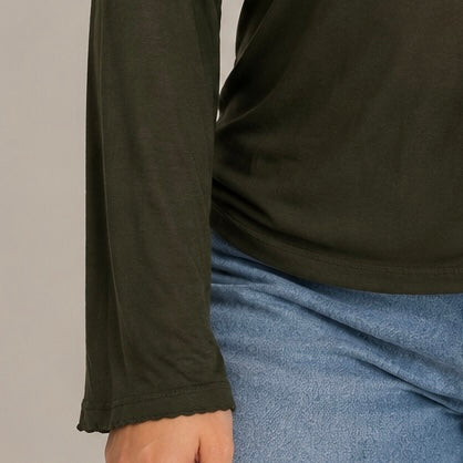 CAMISOLA BÁSICA MANGA COMPRIDA