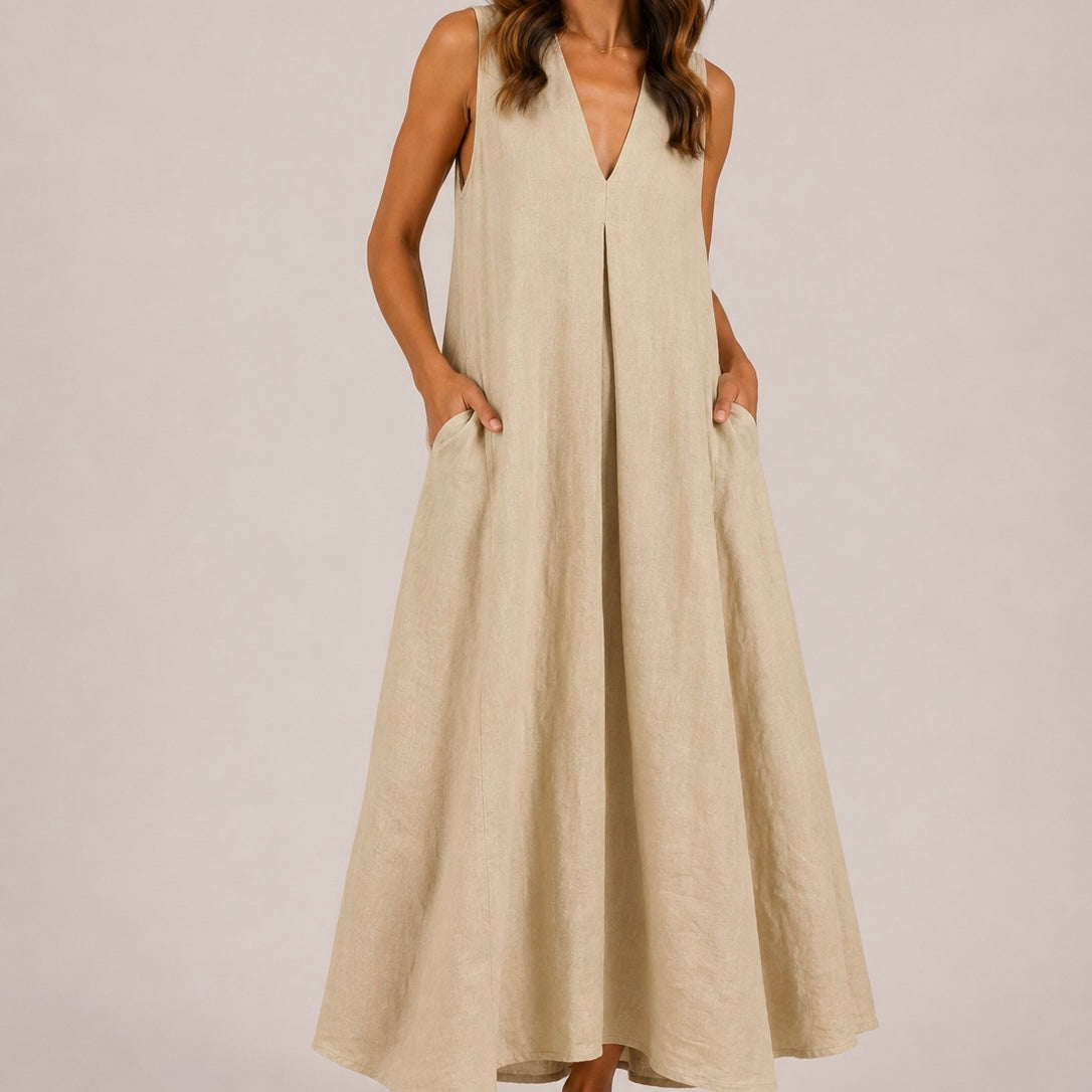 VESTIDO DE LINHO