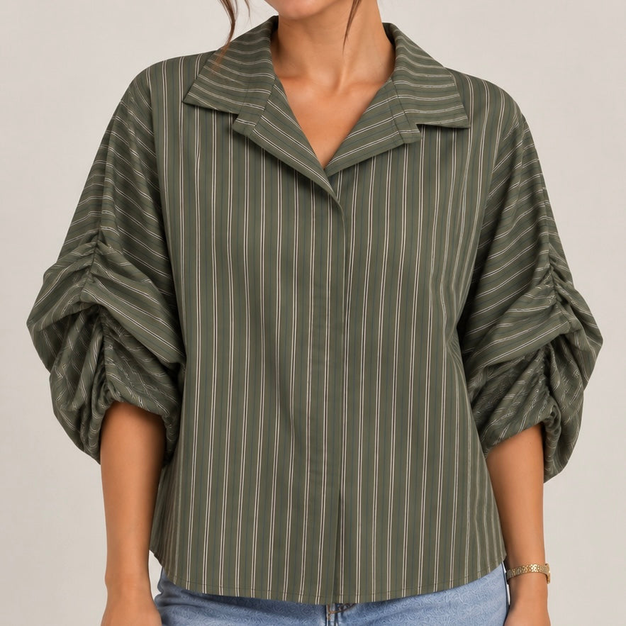 CAMISA DE RISCAS BALÃO