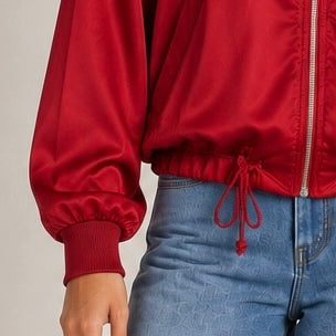 BOMBER ACETINADO