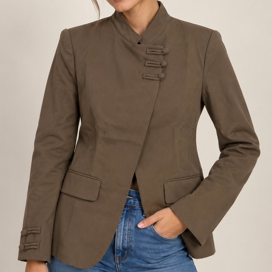 BLAZER COM FECHO ORIENTAL