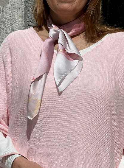 LENÇOS MARMORIZADOS