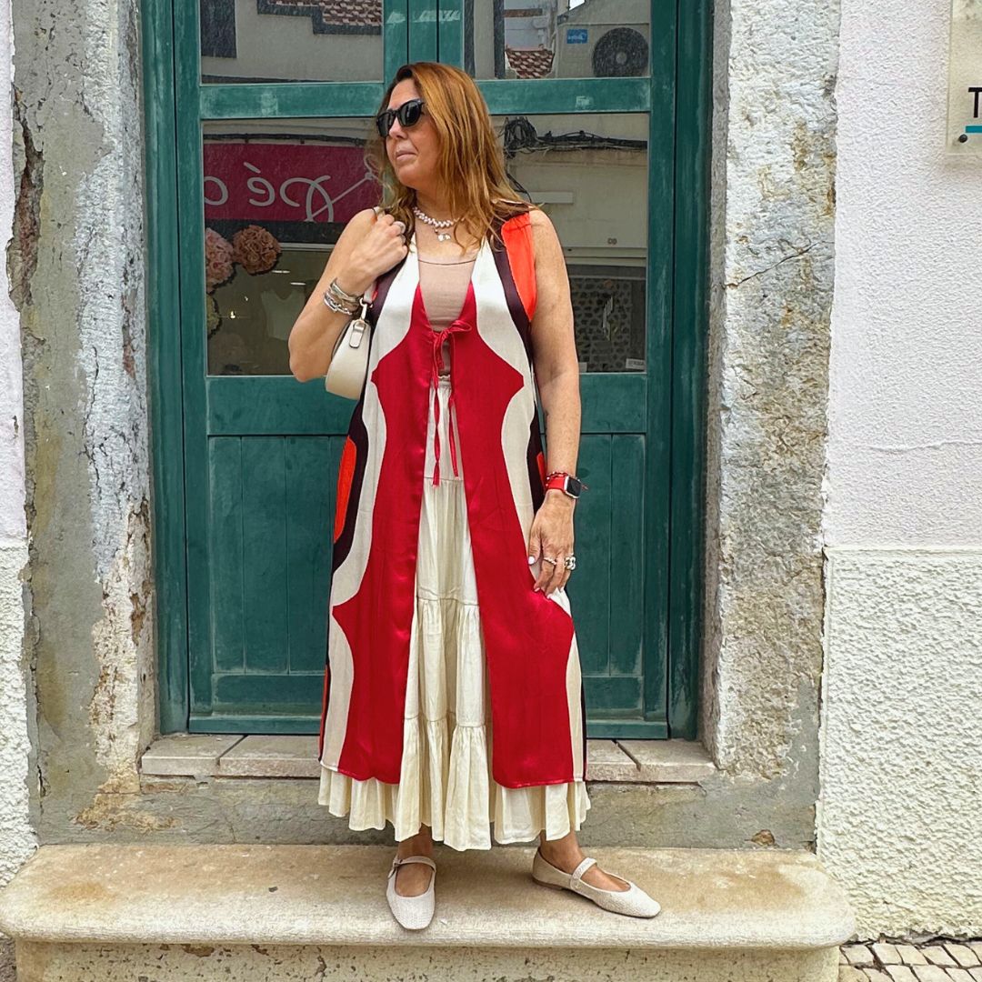 COLETE ACETINADO MIDI