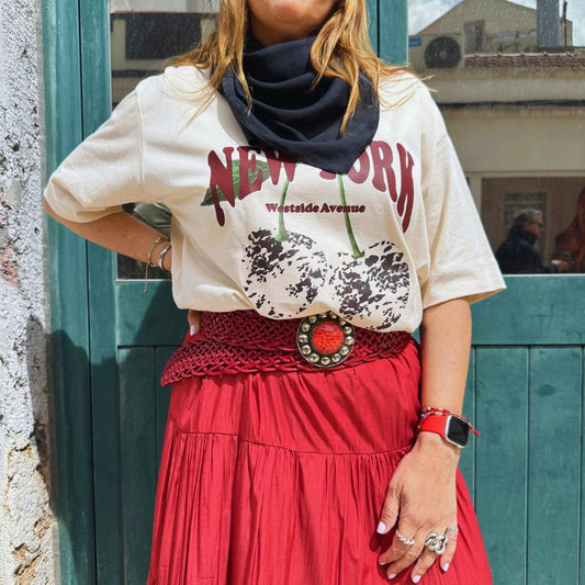 T-SHIRT CHERRY OVERSIZE