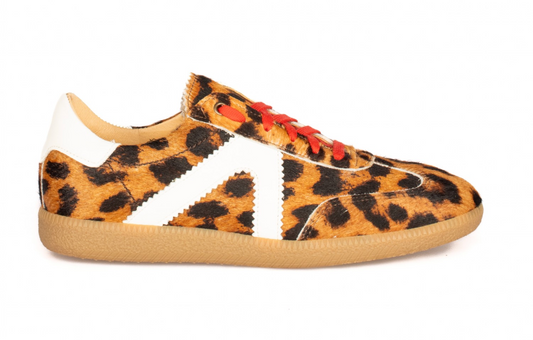 SAPATO DESPORTIVO EM PÊLO E PELE