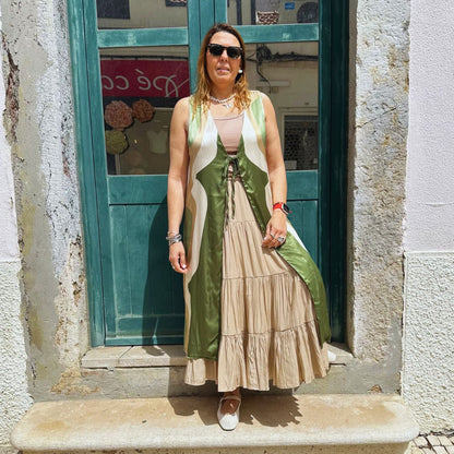 COLETE ACETINADO MIDI
