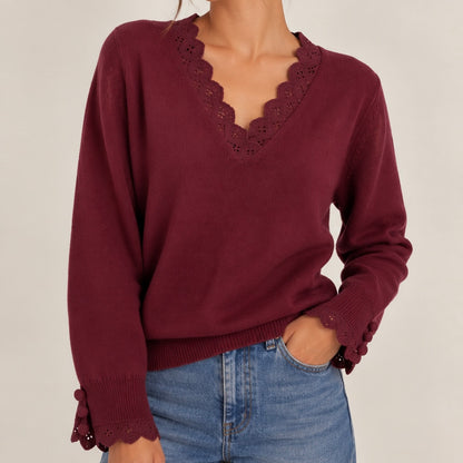 CAMISOLA DE MALHA COM RENDA