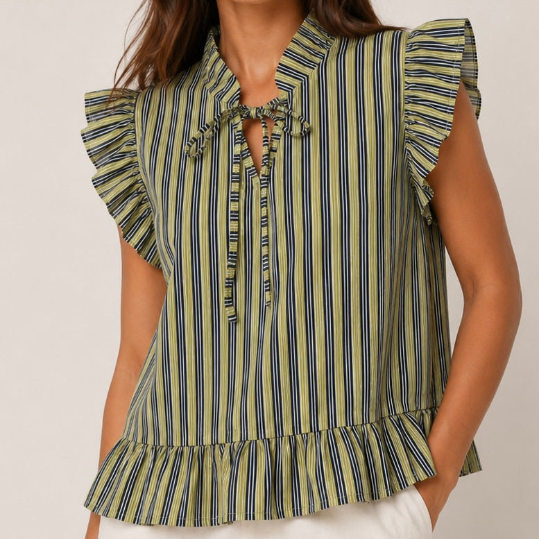 CAMISOLA ÀS RISCAS