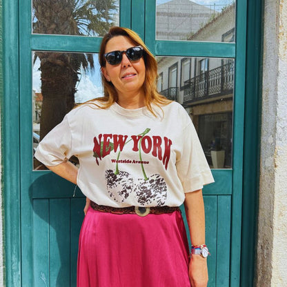 T-SHIRT CHERRY OVERSIZE