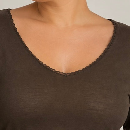 CAMISOLA BÁSICA MANGA COMPRIDA