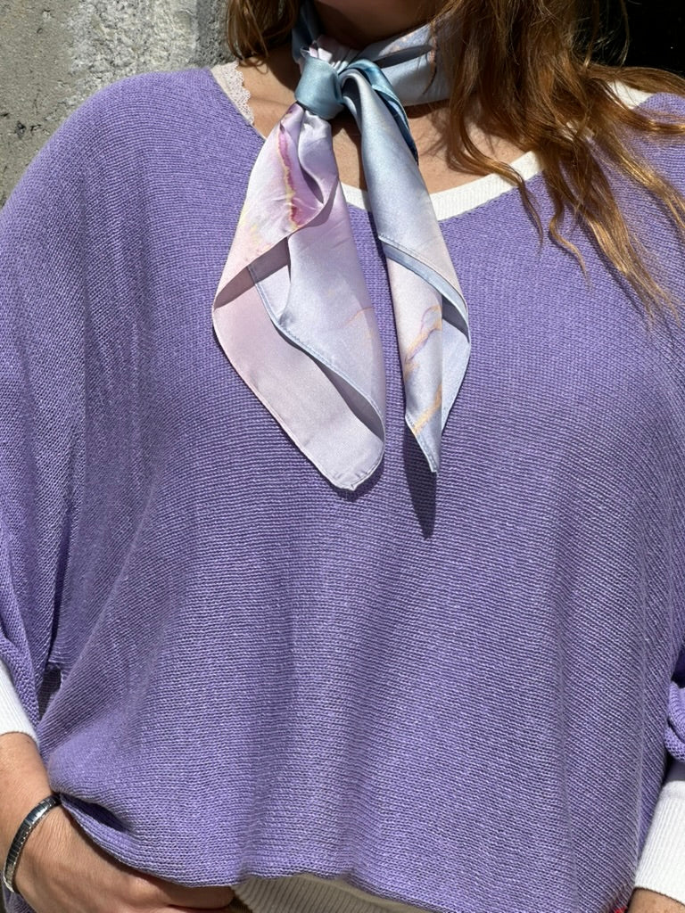 LENÇOS MARMORIZADOS