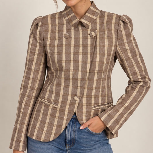 BLAZER DE INSPIRAÇÃO VINTAGE