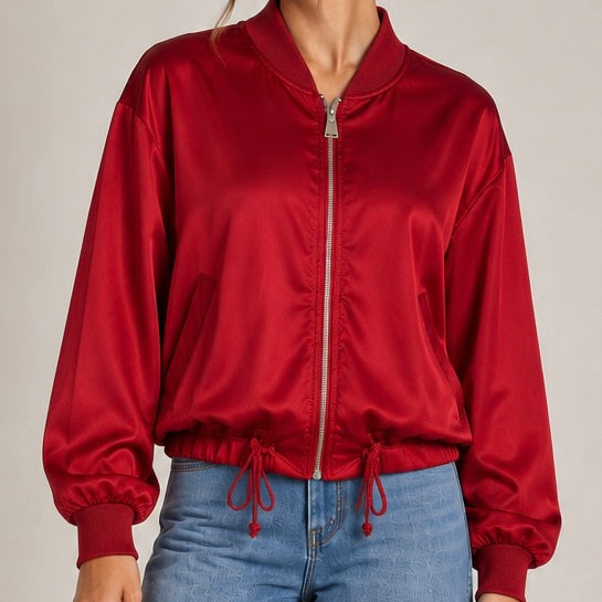 BOMBER ACETINADO