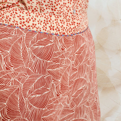 MEISÏE | CALÇAS PANTALONAS PADRÃO FLORAL