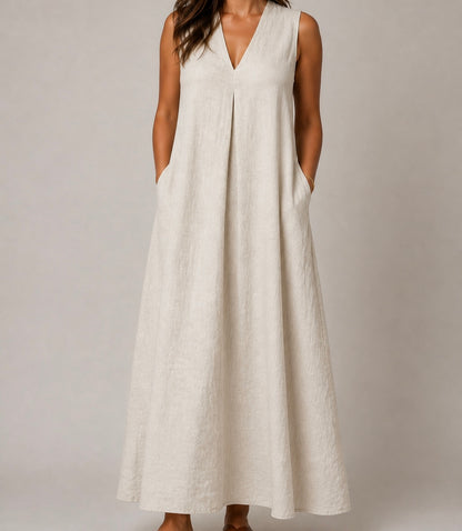 VESTIDO DE LINHO