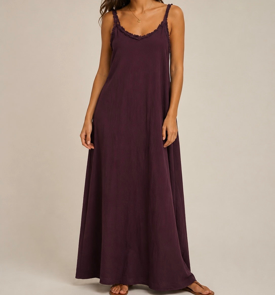 VESTIDO DE LINHO
