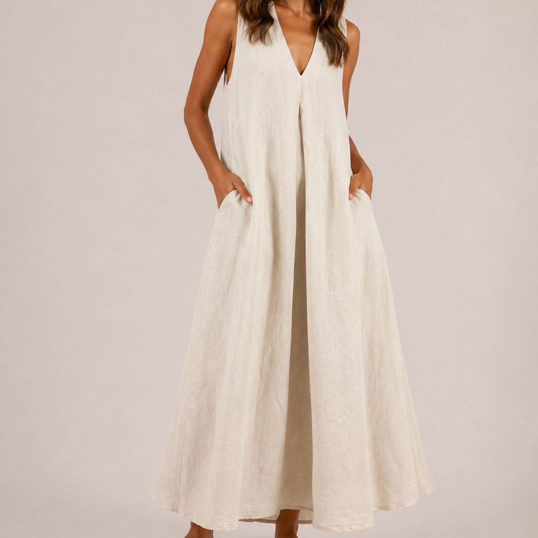 VESTIDO DE LINHO