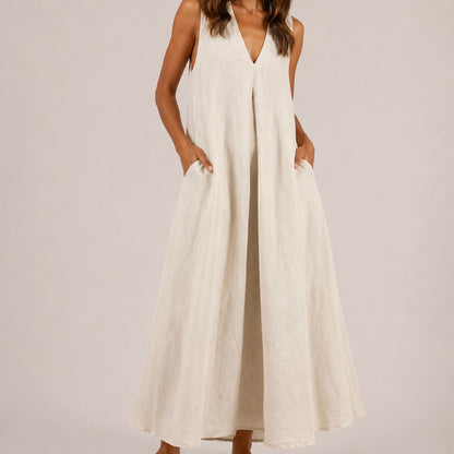 VESTIDO DE LINHO