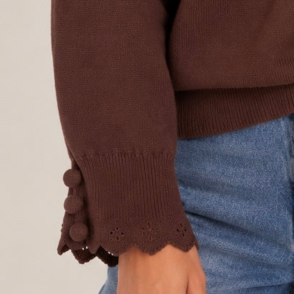 CAMISOLA DE MALHA COM RENDA