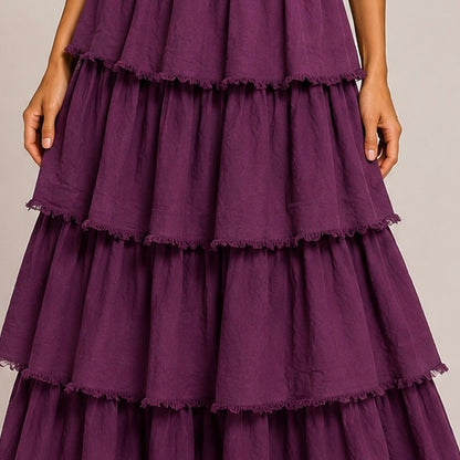 VESTIDO DE FOLHOS CAI CAI