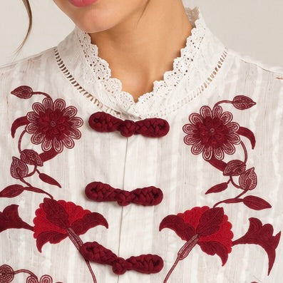 CAMISA ORIENTAL ROMÂNTCA