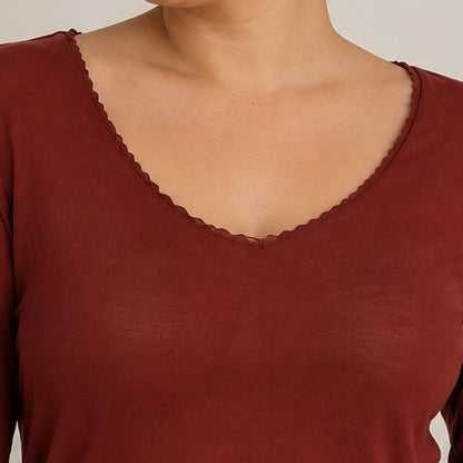 CAMISOLA BÁSICA MANGA COMPRIDA