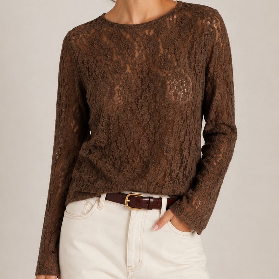 CAMISOLA COM TRANSPARÊNCIA