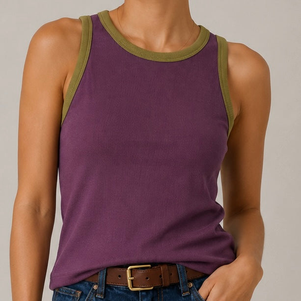 CAMISOLA DE CAVAS BICOLOR