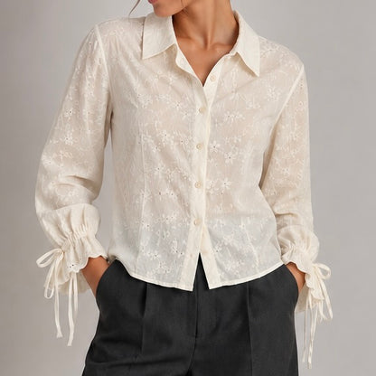 CAMISA DE BORDADO INGLÊS
