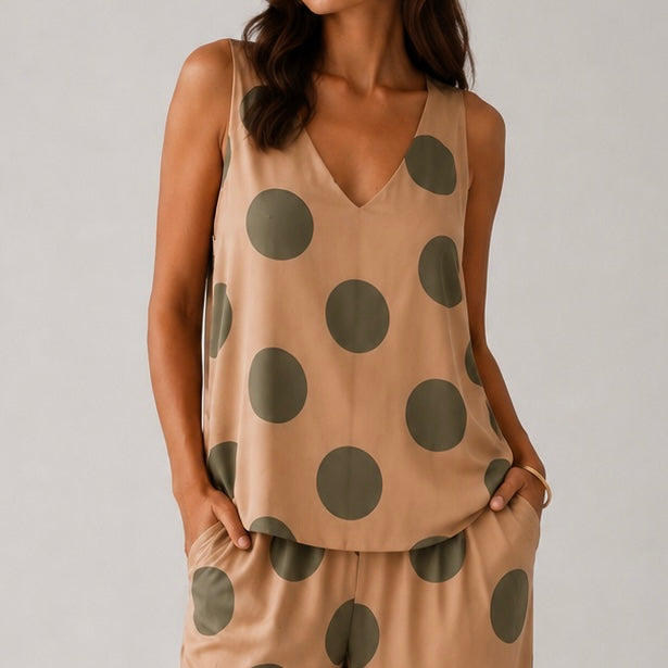 CONJUNTO POLKA DOTS