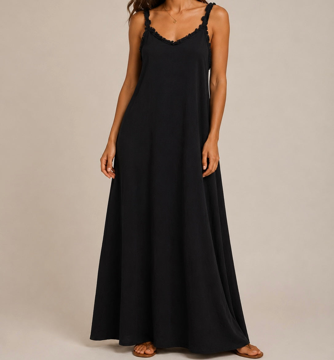 VESTIDO DE LINHO