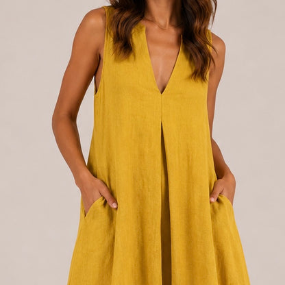 VESTIDO DE LINHO