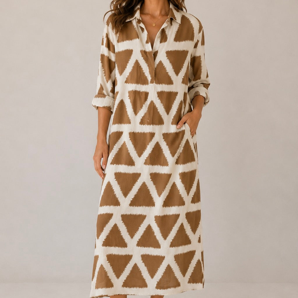 VESTIDO GEOMÉTRICO