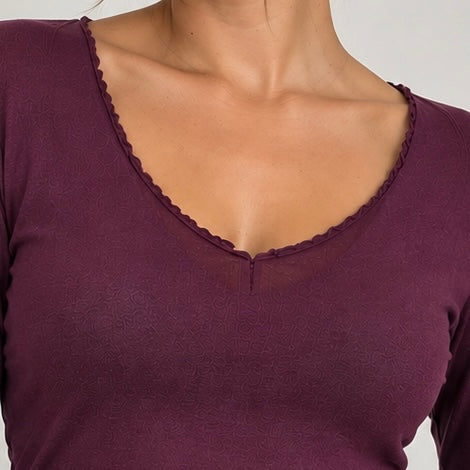 CAMISOLA BÁSICA MANGA COMPRIDA