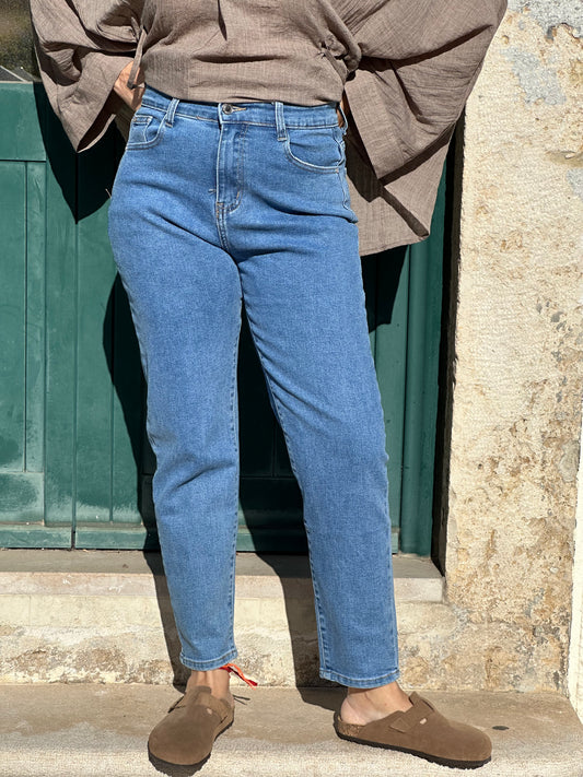 CALÇAS DE GANGA MILE MOM FIT