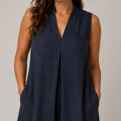 VESTIDO DE LINHO