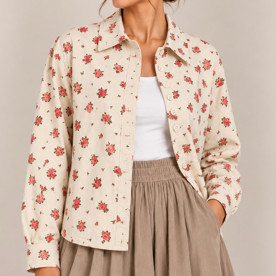 CASACO FLORAL